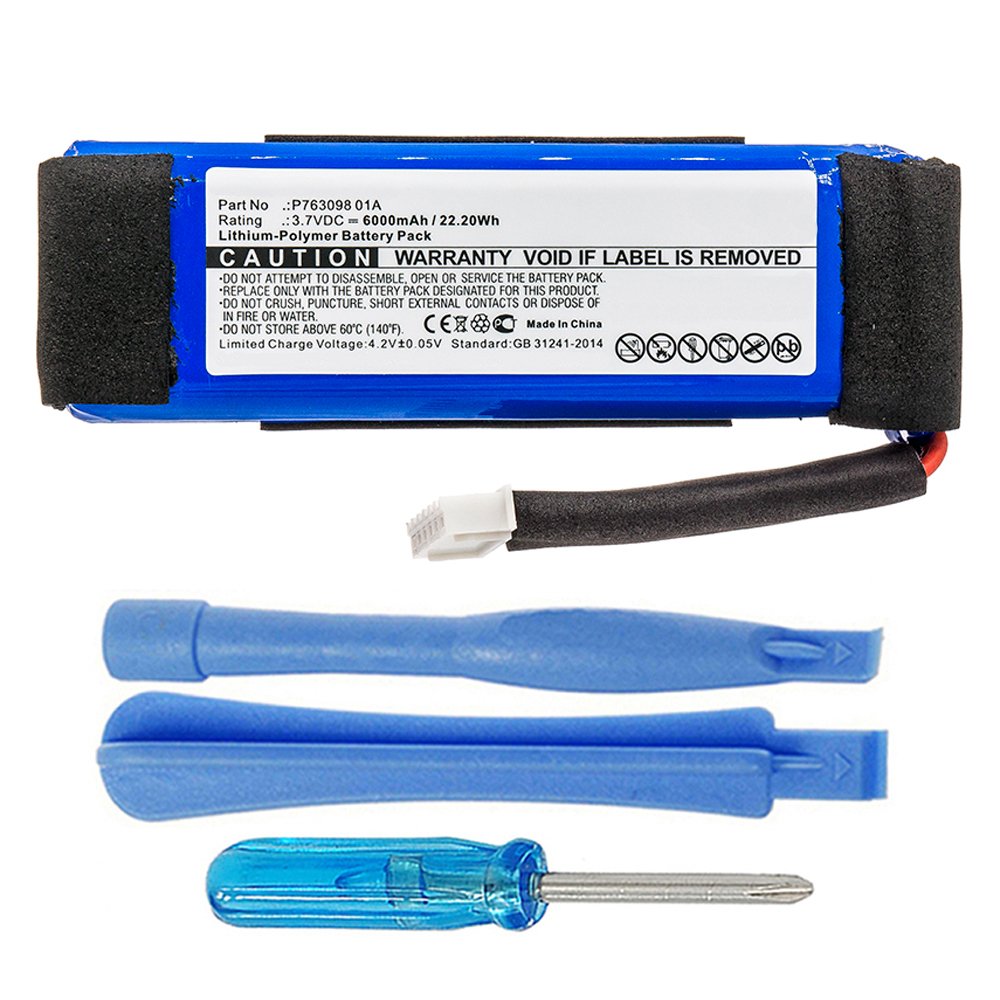 6000mAh P763098 01A Battery Replacement for JBL Link 20 Smart Bluetooth Speaker