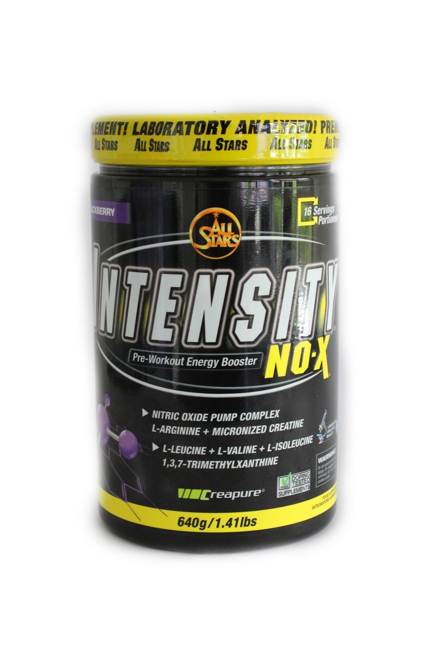 All Stars Intensity NOX Blackberry PreWorkout Energy Booster 640g