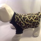 dog shirt LARGE  leopard dog shirts fleece sweater sweatshirt puppy