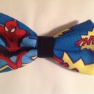 Bow tie men spiderman clip on cotton pretied superhero