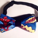 Bow tie men spiderman comic neckband cotton pretied superhero