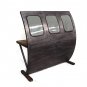 Round Glass Top Coffee Table