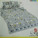 SNOOPY PEANUTS SP26 TOTO 6' KING SZ DOUBLE BED SHEET SET 4 PCS FREE SHIP RARE!