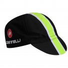 Castlelli Free Performance Cycling Cap Black White Yellow One Size Unisex New