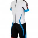 Castelli Velocissimo Sanremo Suit Mens Large Blue/White/Black