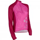 Sugoi Sonic Women's Long Sleeve Workout Running Shirt Size Medium New
