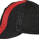 Castelli Summer Cycling Cap Black Red One Size New