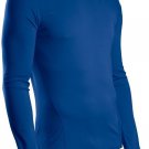 Sugoi Carbon Long Sleeve Men's Workout Running Shirt Size Large Blue New