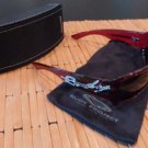 Rudy Project Women's Sunflower Casual Red Sunglasses w/Case Cycling NEW