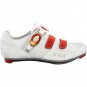 Fizik R5 Donna Road Cycling Shoe Women's Size 40 White/Orange