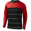 Specialized Red/Black Demo Pro Mountain Bike Long Sleeve Jersey Size M New