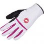 Castelli Cromo Cycling Women's Long Finger Glove Pink/White/Black Small NEW