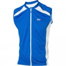Louis Garneau Mistral Sleeveless 2 Cycling Jersey Blue/White Mens XXL New