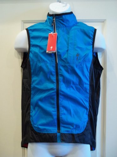 New Specialized Deflect Vest Men's Medium Neon Blue/Black Cycling