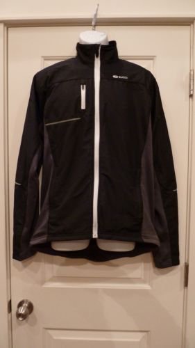 Sugoi Women's Jackie Thermal Jacket Black Large Running Tri Cycling NEW