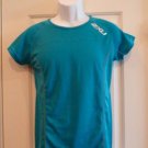 2XU Women's Velocity T-Shirt Blue Small Running Top NEW