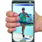 Nathan SonicGrip for Samsung Galaxy S4 Running Arm Band Black/Grey NEW