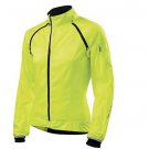 Specialized Neon Yellow Deflect Hybrid Womens Cycling Jacket Size M New