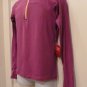Sugoi Women's Carbon Zip Pullover Medium Purple Running Cycling Tri NEW