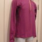 Sugoi Women's Carbon Zip Pullover Medium Purple Running Cycling Tri NEW