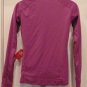 Sugoi Women's Carbon Zip Pullover Medium Purple Running Cycling Tri NEW