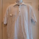 Ashworth Men's Performance EZ-Sof Golf Polo White Large NEW