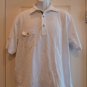 Ashworth Men's Performance EZ-Sof Golf Polo White Large NEW