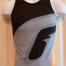 Louis Garneau Women's Pro S/L Tank Gray/Black/Orange Medium Cycling Tri NEW