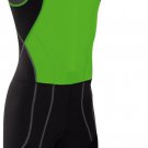 CEP Compression Triathalon Skinsuit Men's Size 4/L Black/Green Cycling Tri New