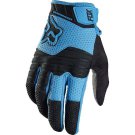 Fox Sidewinder Full Finger Mountain Bike Gloves Blue Size Large New