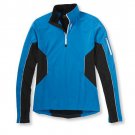 Sugoi Firewall 180 Zip Running/Fitness Long Sleeve Shirt Blue/Black NEW