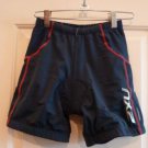 2XU Women's Comp Tri Short Blue Small Running Cycling NEW