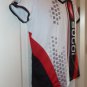 Sugoi Sky Runner Tee Women's Medium S/S White/Black/Red Cycling Tri New