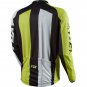 Fox Livewire Race Long Sleeve Cycling Jersey Acid Green Large NEW