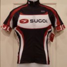 Sugoi Men's RSE S/S Jersey Black/Red/White Small Cycling Tri New