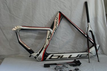 Blue Competition Cycles Triad EX Di2 Time Trial Tri Frame Set Size: M/L New