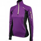 Sugoi Alpha Hybrid Women's Fitness/Running Jacket Purple/Black Medium NEW