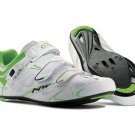 Northwave Sonic SRS Road Cycling Shoe White/Fluorescent Green Size 42 New