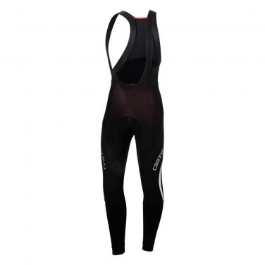 Castelli Sorpasso Wind Men's Cycling Bibtight Black Large NEW