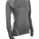 Sugoi Wallaroo 170 Cruiser Long Sleeve Base Layer Shirt Women's Grey Medium NEW