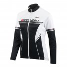 Louis Garneau Womens Equipe LS Jersey Black/White M New