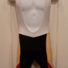 Sfatto Women's Cycling Bib Shorts Black/Yellow/Red Small Mtb Cyclocross