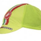 Castelli Performance Cycling Cap One Size Fluorescent  Yellow New