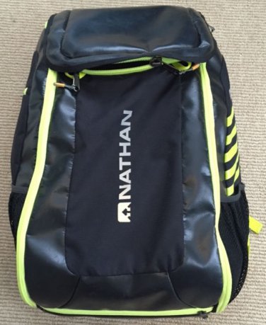 Nathan Flight Control Bag Triathlon Backpack Black