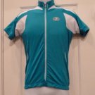 Sugoi Women's RS Jersey Cyan Blue Medium Cycling Tri NEW