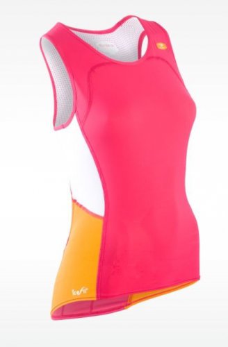 Sugoi Bright Rose RS Ice Triathlon Tank Top Womens Size M New