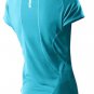 2XU Women's Carbon X S/S Run Top Azure Blue Small NEW