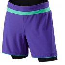 Specialized Women's Shasta Sport Cycling Shorts Indigo/Emerald Green Medium New