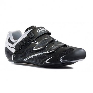 Northwave Sonic SRS Road Cycling Shoe Black/White Size 42 New