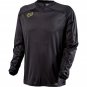 Fox Attack Long Sleeve Cycling Jersey Black Large New